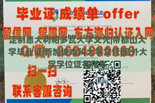 定制意大利帕多瓦大学文凭|帝都山大学毕业证|新加坡本科大学文凭|国外大学学位证书样本